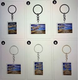 100 anniversary Route 66 keychains