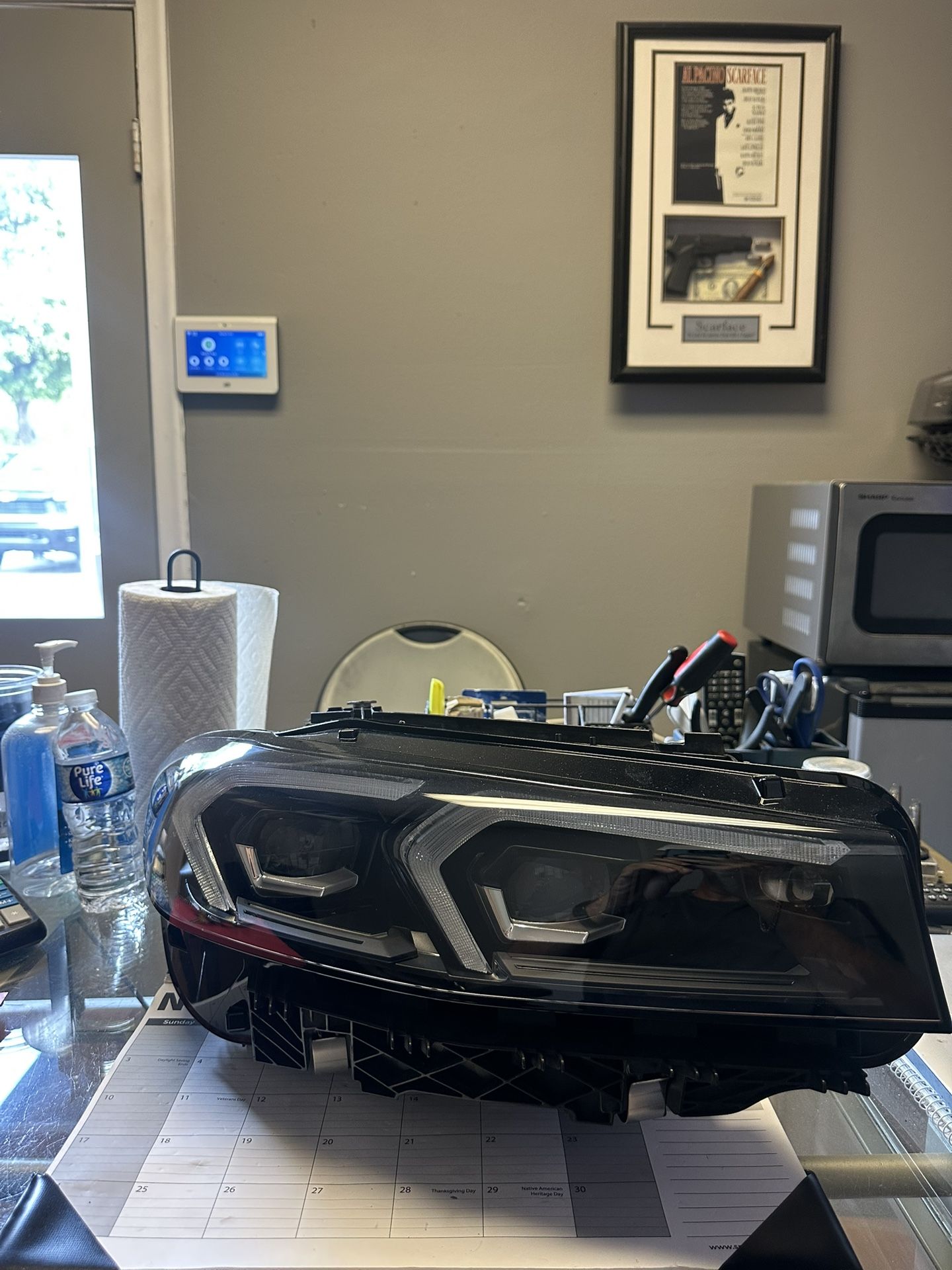 BMW 3 SERIES G20 LCI M340i OEM SHADOWLINE HEADLIGHT HOUSING 2024/2025