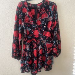 Women’s Long Sleeve Romper Size Extra Large