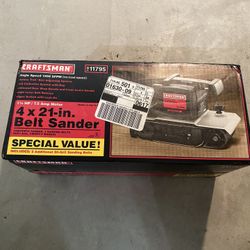 Craftsman 4 X 21” Belt Sander For Sale