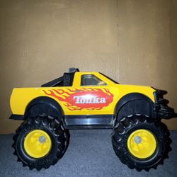 Tonka Hasbro 1999 Monster Truck Toy Flame Graphic Collectible Vintage Classic US
