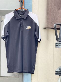 Anaheim Ducks Polo Shirt Size Large