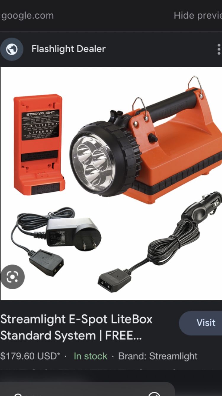 Streamlight Flashlight