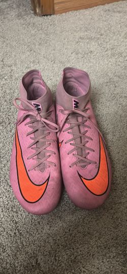 Nike Mercurial Soccer Cleats Pink Orange