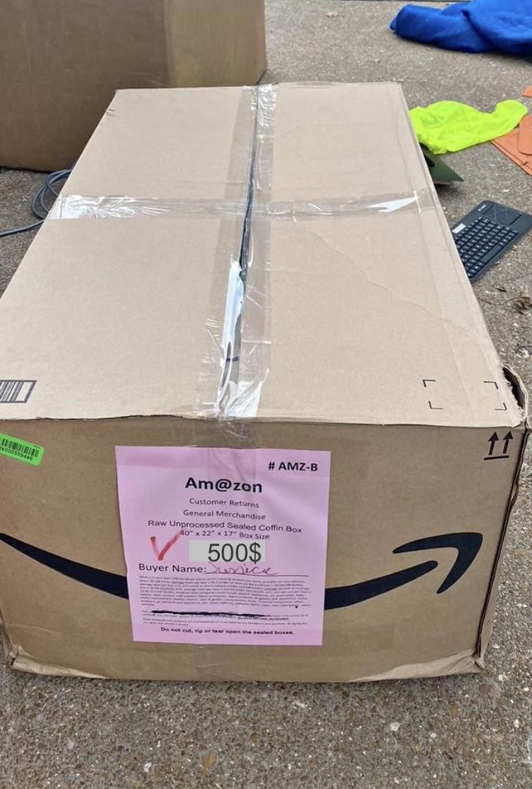 Amazon Coffin Box!