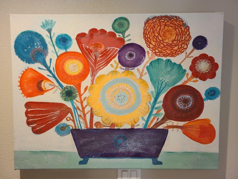 Pier 1 Floral Picture