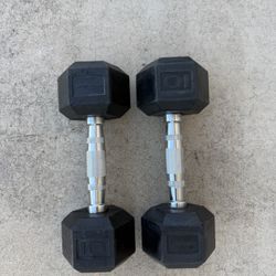Two 10lb Dumbbells