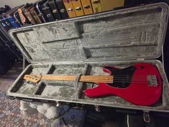 Ibanez Fretless Bass with Roadrunner Case