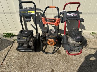 3 Pressure Washers