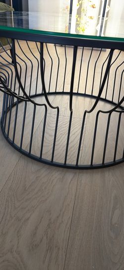 Glass 30 inch coffee table