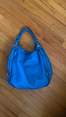 Michael Kors turquoise hobo bag