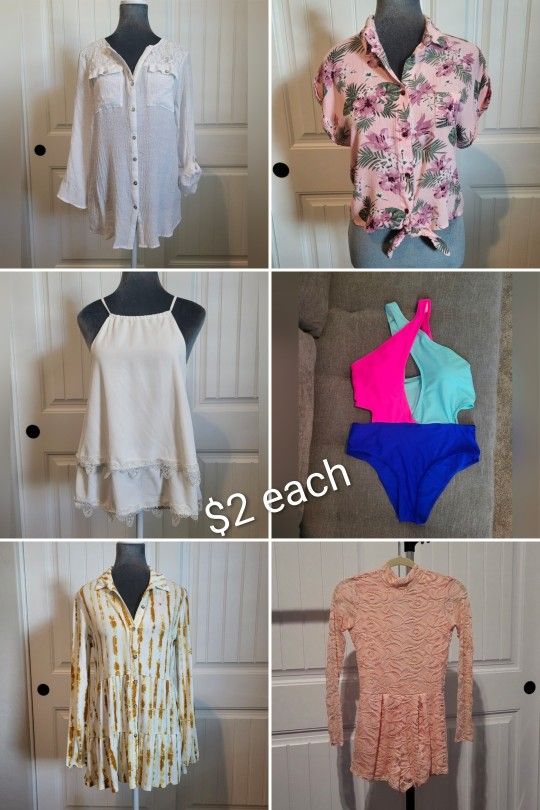 $2 each Womens Clothing Sale
