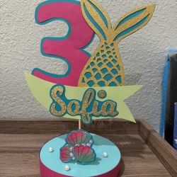 Little Mermaid Party Centerpieces