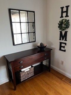 Espresso Console Table