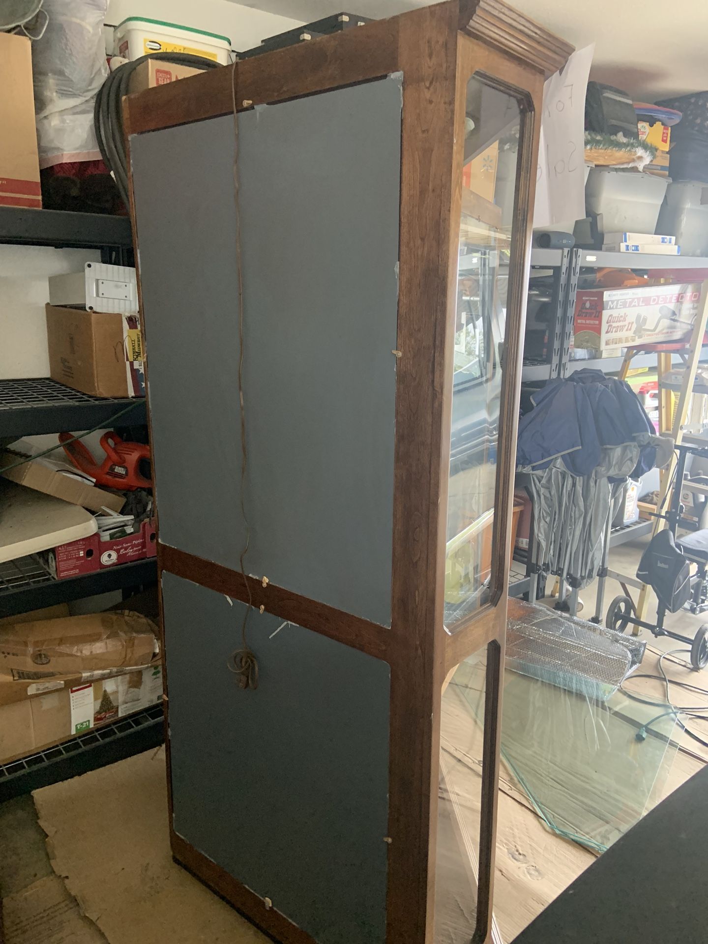 Corner Curio Shelf
