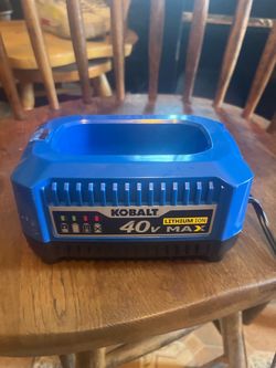 Kobalt 40V Max Lithium-Ion Battery Charger $$40