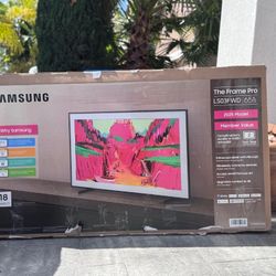 65” Samsung the frame pro 4k tv 
