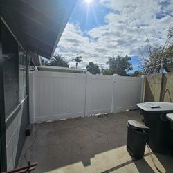 Vinyl Fence