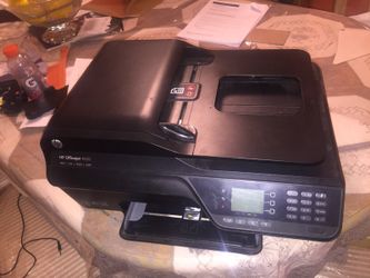 black HP Deskjet 4620 multi-function printer
