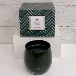 NIB Huntington Home Balsam & Birch Scented Holiday Candle