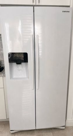 Microwave, refrigerator and stove