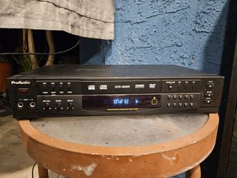 ProAudio Two Mic Karaoke DVD/SVCD/DVCD/VCD/MP3/CD Player