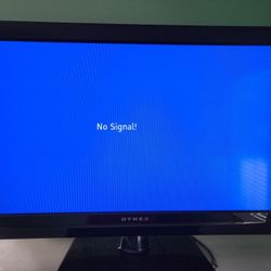 Dynex 32" LCD TV with Original Factory Remote (Not Smart Tv)
