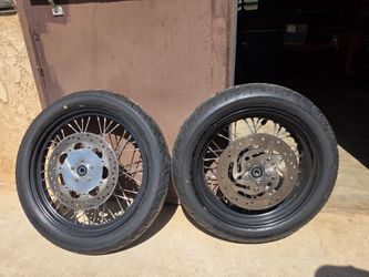 Harley wheels 19 front 17 rear