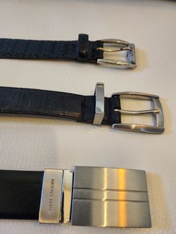 Like New Mens Belts 34in