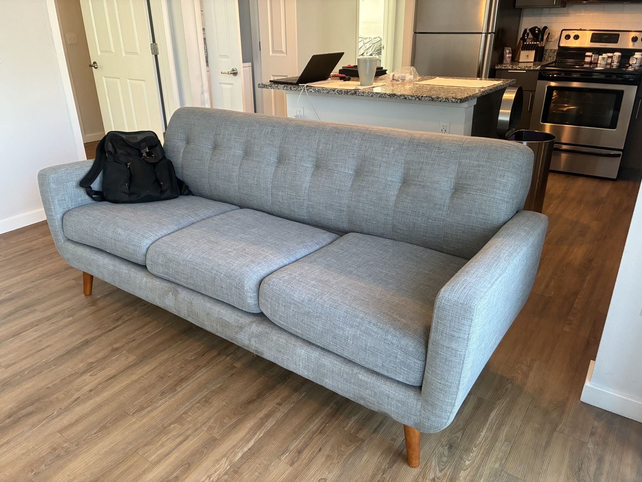 Raya Light Gray Sofa