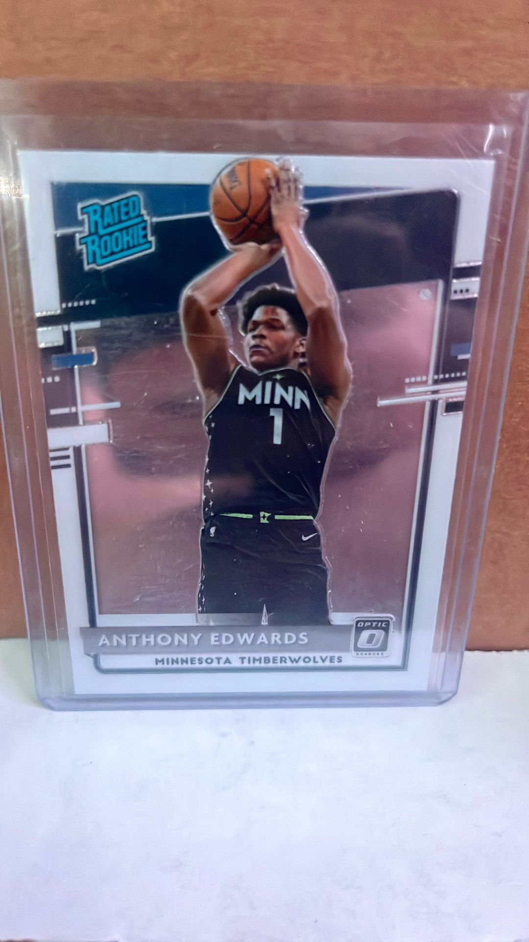 2020 Optic Rated Rookie Anthony Edwards