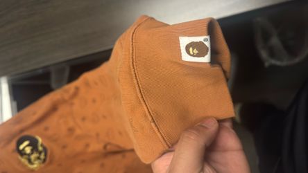Bape x MCM Shark hoodie