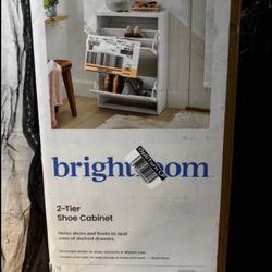 Brightroom 2-Tier Shoe Cabinet