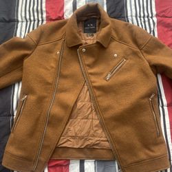 Armani Exchange Double Padded Riders Jacket (like New) Size > M