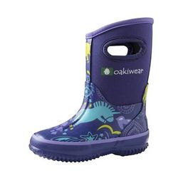 OAKI Kids Neoprene Rain / Snow Boots Kids Size 12
