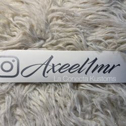 Brand new Custom instagram vinyl sticker decals