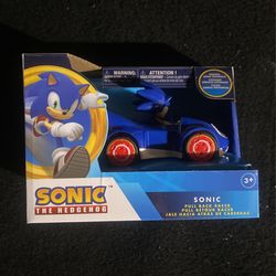 Sonic Pull Back Car 