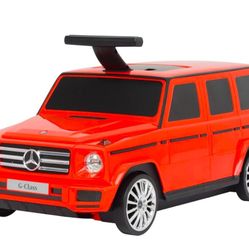 Red Ride On G Wagon Luggage For Kids 