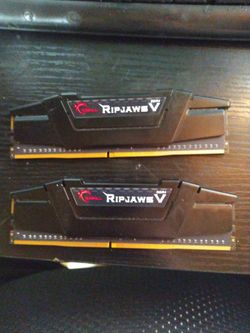 Ripjaws ddr4 4g ram sticks x2