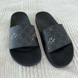 Gucci Slide GG Supreme Tigers, Men 8