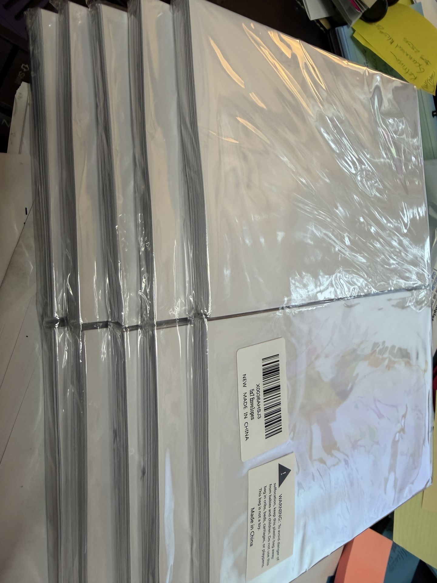 Envelopes 5x7 cards -250 Qty 