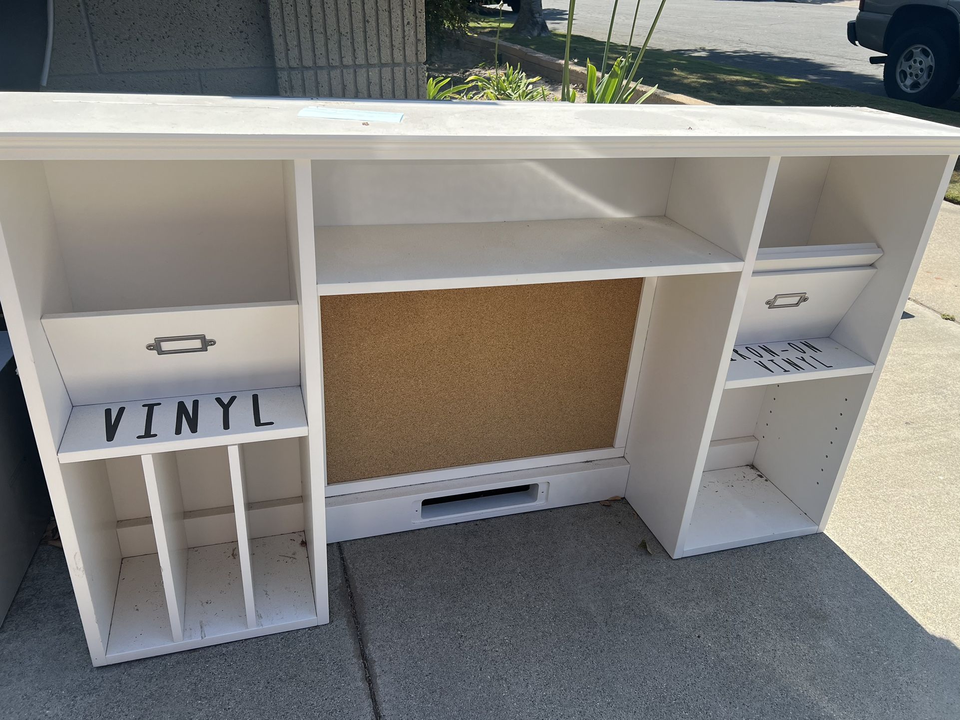 Pottery Barn Hampton Storage Desk Hutch