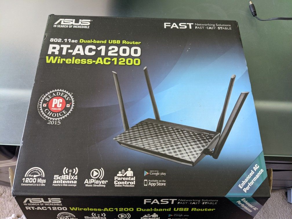 Asus RT-AC1200 Dual-band Wireless-AC1200 router