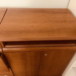 2 Doors wood cabinet, TV Stand