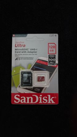 Sandisk 128gb SD Card