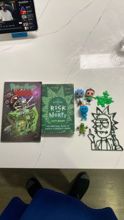 Rick and Morty Toys & Books