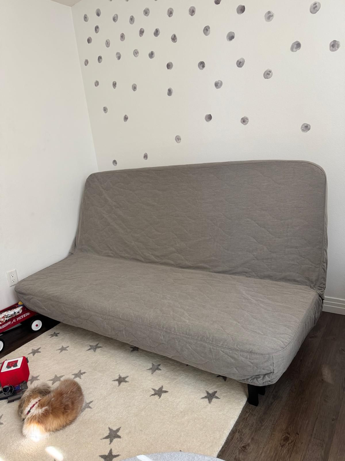 IKEA NYHAMN Sleeper Sofa (Gray)