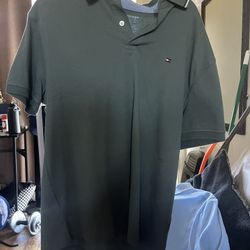 tommy polo green