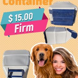 Wall Mounted DOG food Storage Container