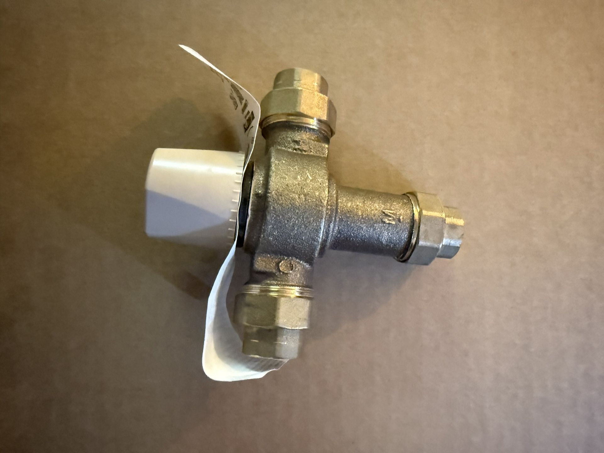 NEW!! WATTS Thermostatic Mixing Valve: 1/2 in Inlet, 1/2 in Outlet , NPT